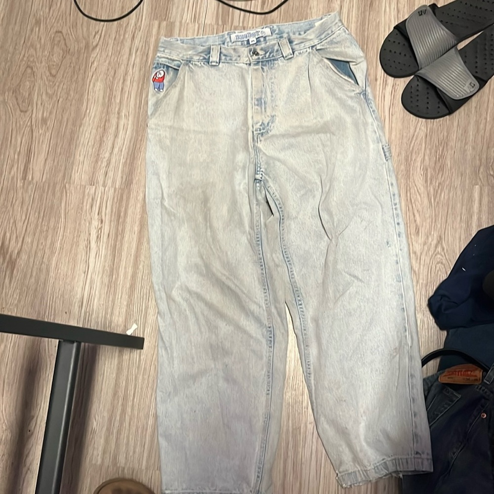 Polar Big Boy jeans, light blue wash